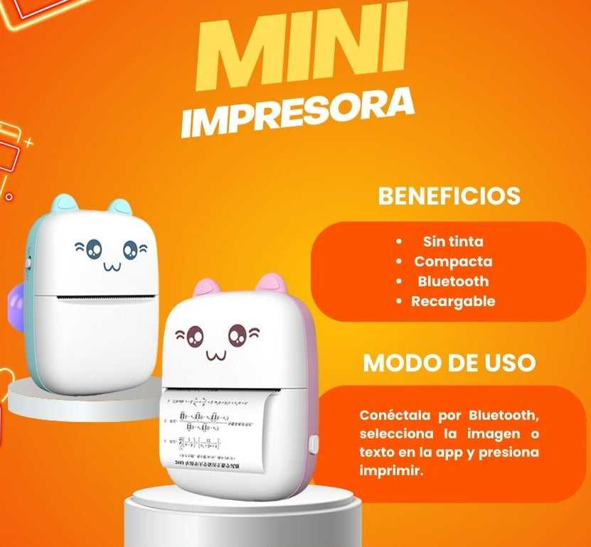 🖨️MINI IMPRESORA✨